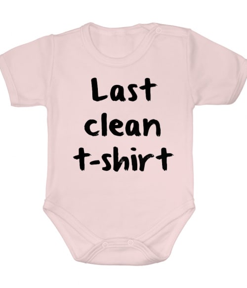 Last Clean T-shirt Vicces Baba Body - Vicces