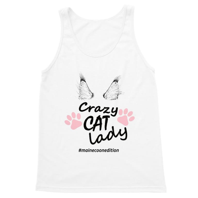 Maine Coon crazy cat lady - Férfi Trikó