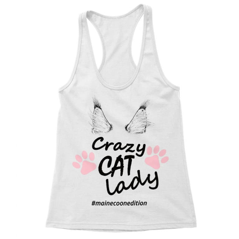 Maine Coon crazy cat lady - Női Trikó