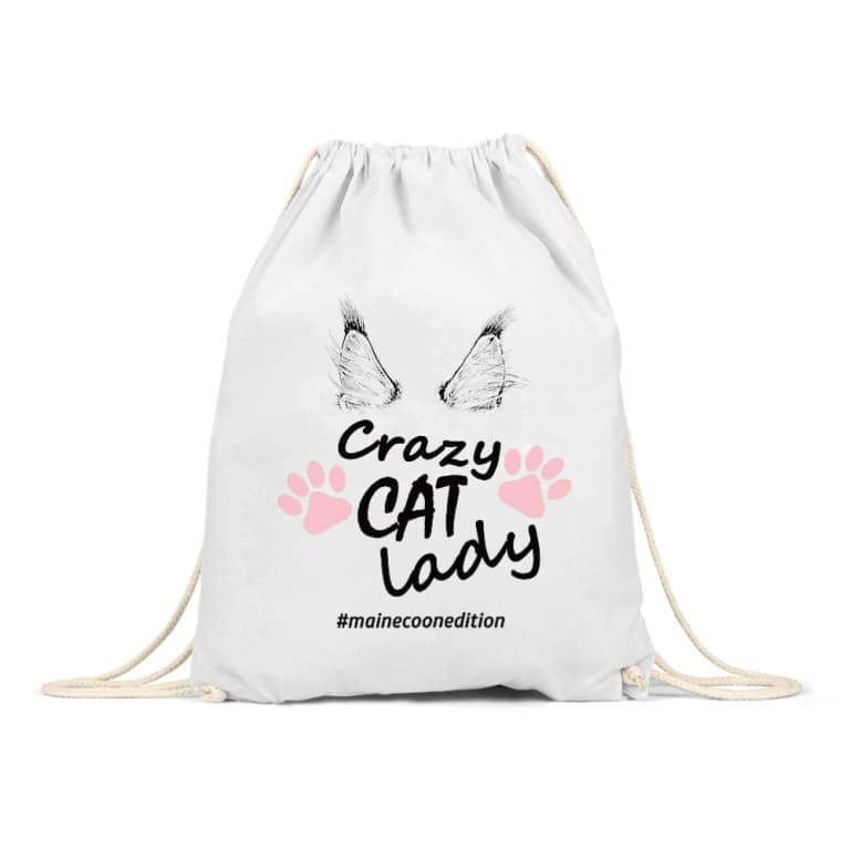 Maine Coon crazy cat lady - Tornazsák