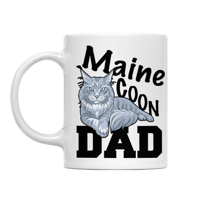 Maine Coon dad blue - Bögre
