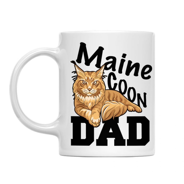 Maine Coon dad red - Bögre
