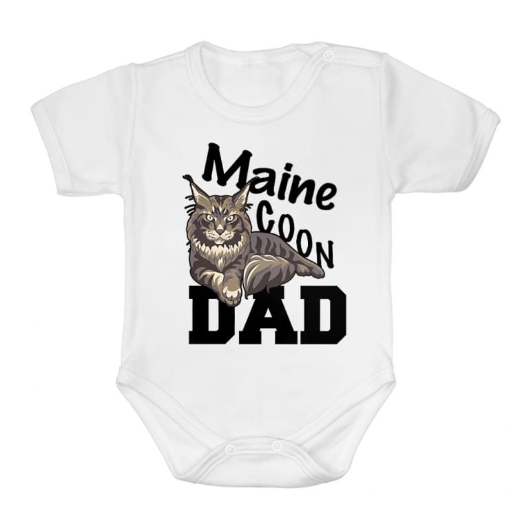 Maine Coon dad dark grey - Baba Body