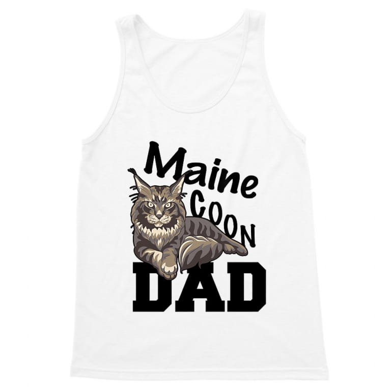Maine Coon dad dark grey - Férfi Trikó