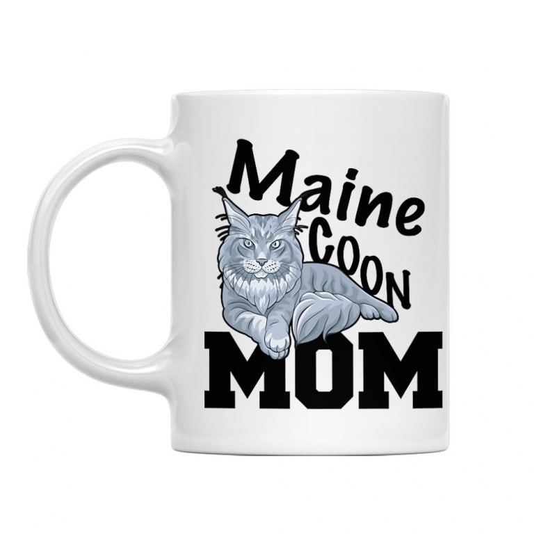 Maine Coon mom blue - Bögre