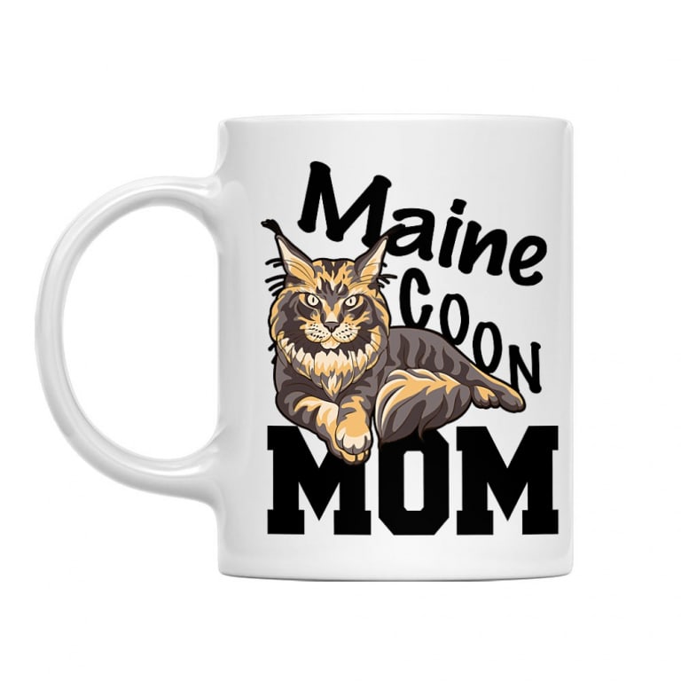 Maine Coon mom grey - Bögre
