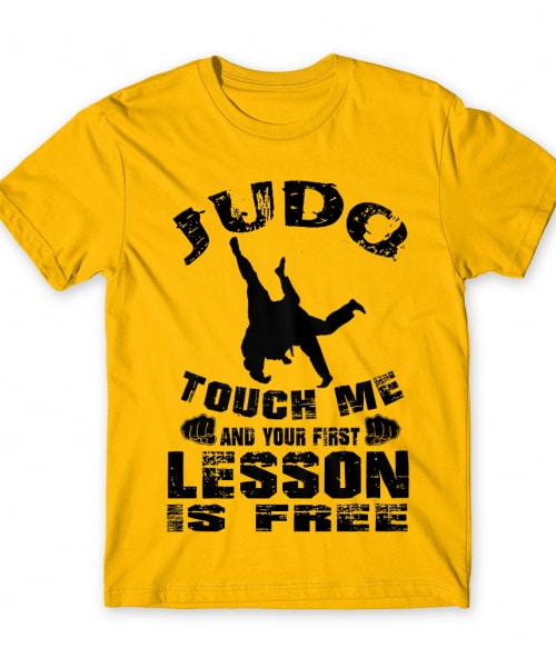Free Judo Lesson Küzdősport Póló - Sport
