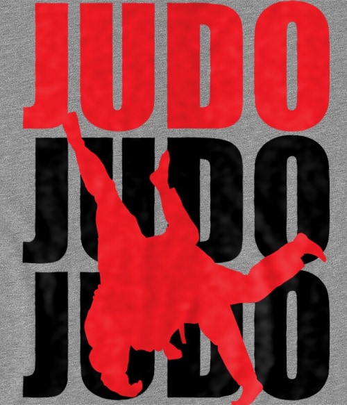 Judo Fighting Text Judo Judo Judo Pólók, Pulóverek, Bögrék - Sport