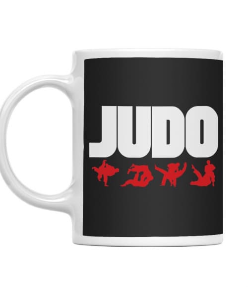 Judo Silhouette Judo Bögre - Sport