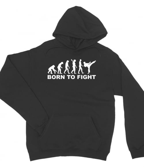 Born to Fight Karate Pulóver - Sport