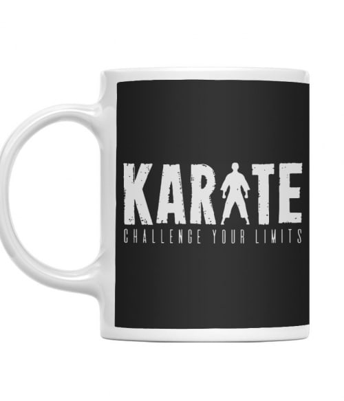 Karate Challange Your Limits Karate Bögre - Sport