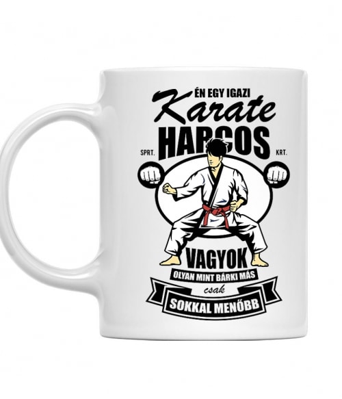 Karate Harcos Küzdősport Bögre - Sport
