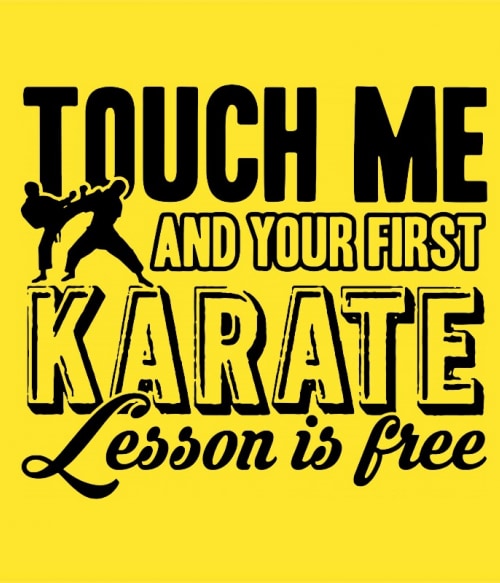 Touch me - Karate Karate Pólók, Pulóverek, Bögrék - Sport