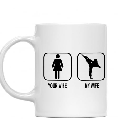 Your wife vs My wife - Karate Karate Bögre - Sport