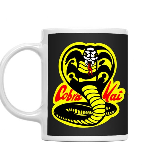 Cobra Kai Logo Sorozatos Bögre - Sorozatos