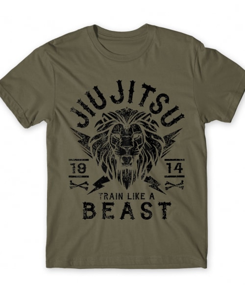 Jiu Jitsu Lion MMA Póló - Sport