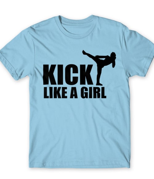 Kick Like a Girl MMA Póló - Sport
