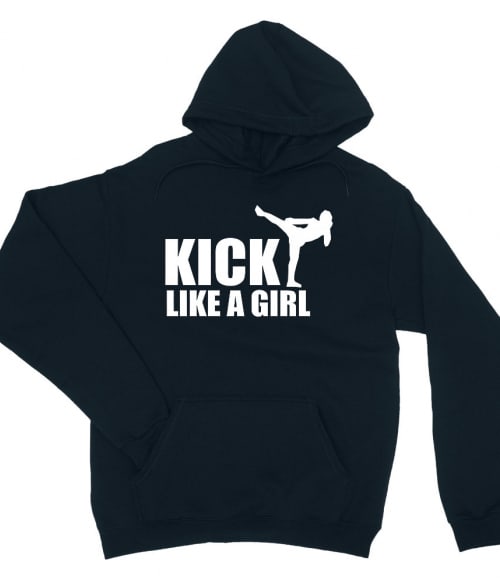 Kick Like a Girl MMA Pulóver - Sport