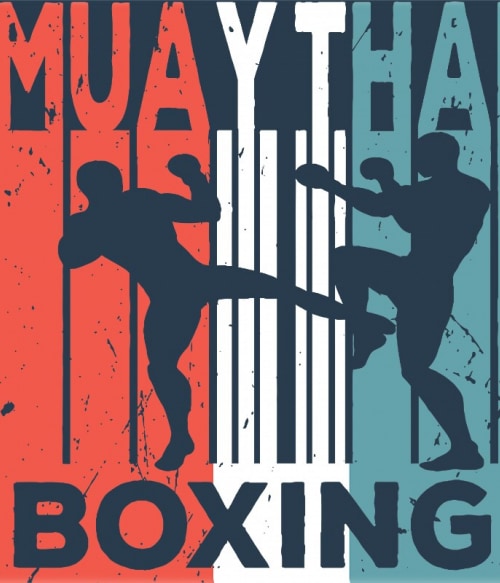 Muay Thai Boxing Küzdősport Pólók, Pulóverek, Bögrék - Sport
