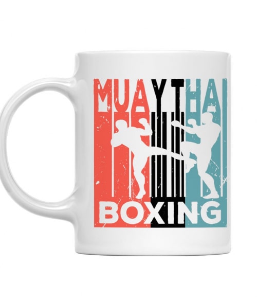 Muay Thai Boxing Küzdősport Bögre - Sport