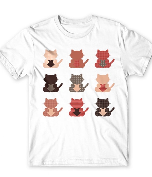 Kilenc cica Póló - Ha Cat rajongó ezeket a pólókat tuti imádni fogod!