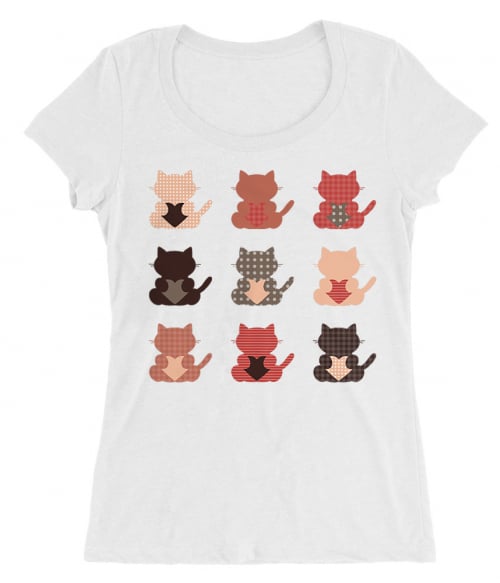 Kilenc cica Póló - Ha Cat rajongó ezeket a pólókat tuti imádni fogod!