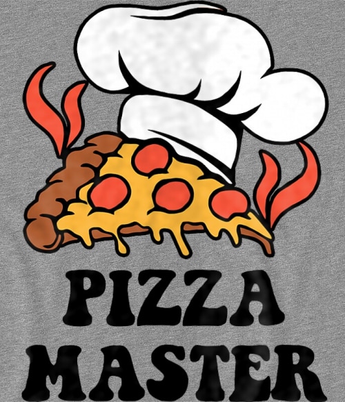 Pizza Master Gasztronómia Pólók, Pulóverek, Bögrék - Hobbi-Érdeklődés