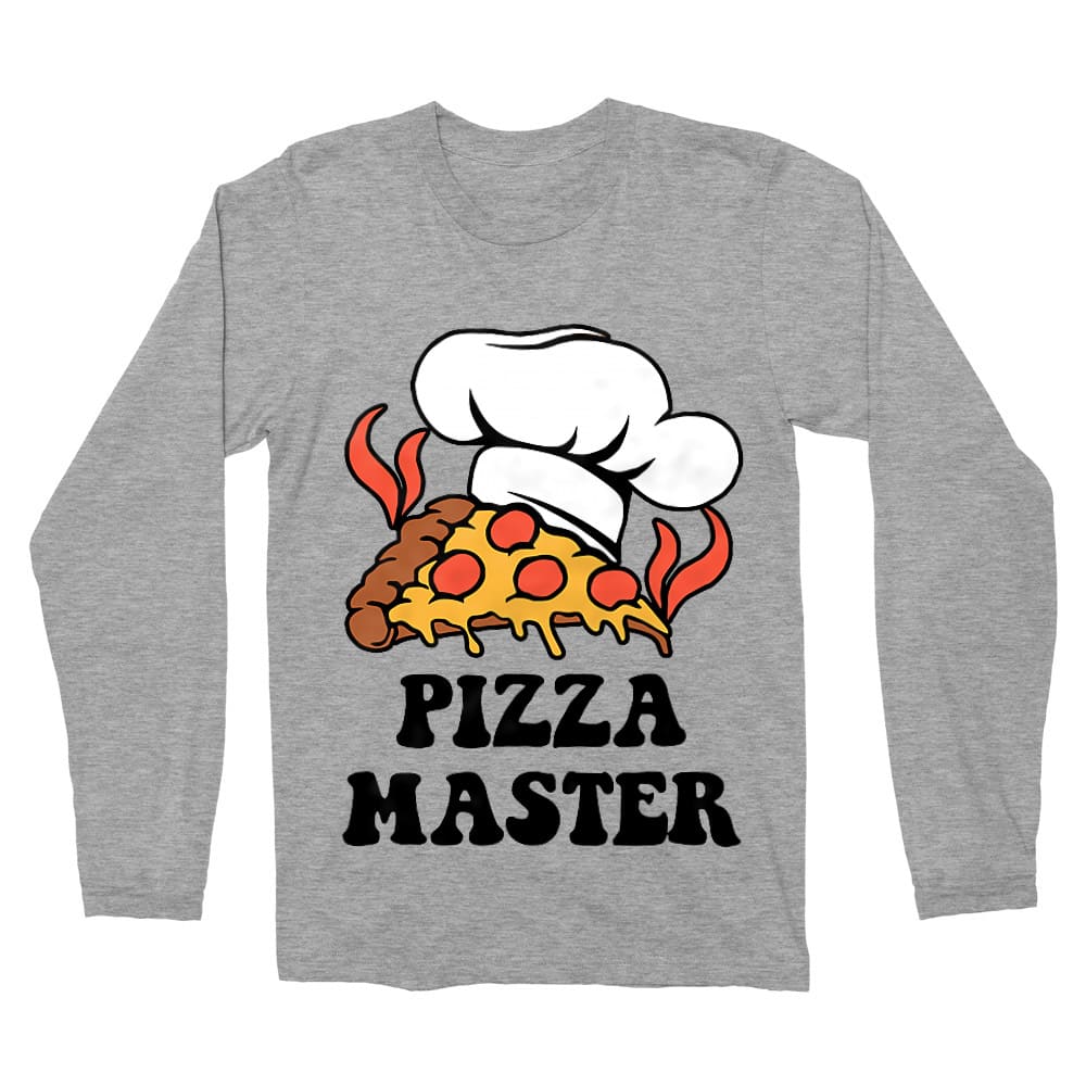 Pizza Master Férfi Hosszúujjú Póló