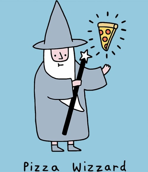 Pizza Wizard Főzés Pólók, Pulóverek, Bögrék - Hobbi-Érdeklődés
