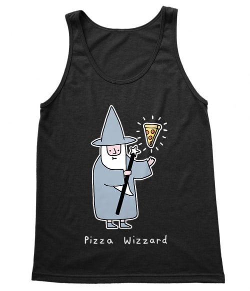 Pizza Wizard Főzés Trikó - Hobbi-Érdeklődés