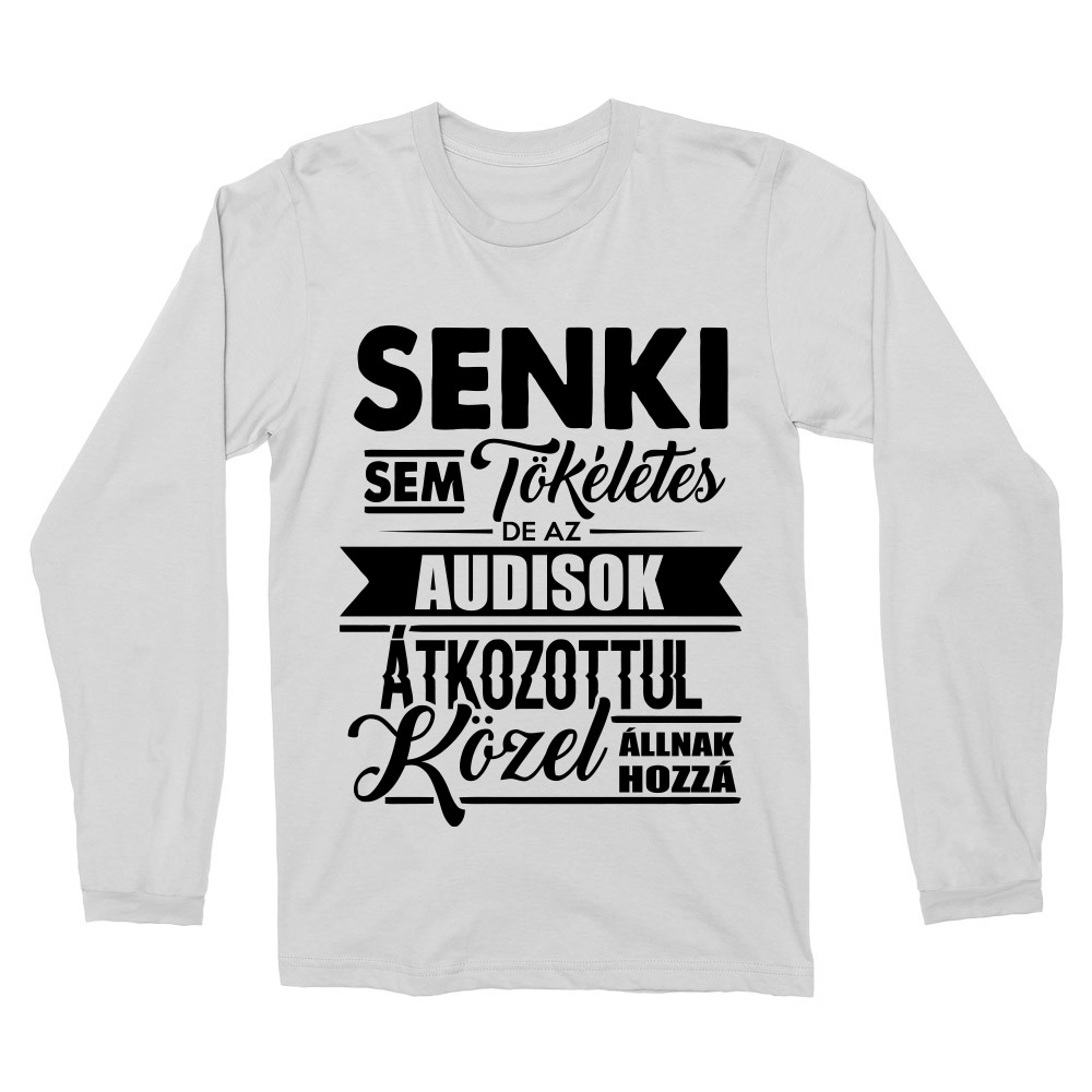 Senki sem tökéletes - Audi Férfi Hosszúujjú Póló