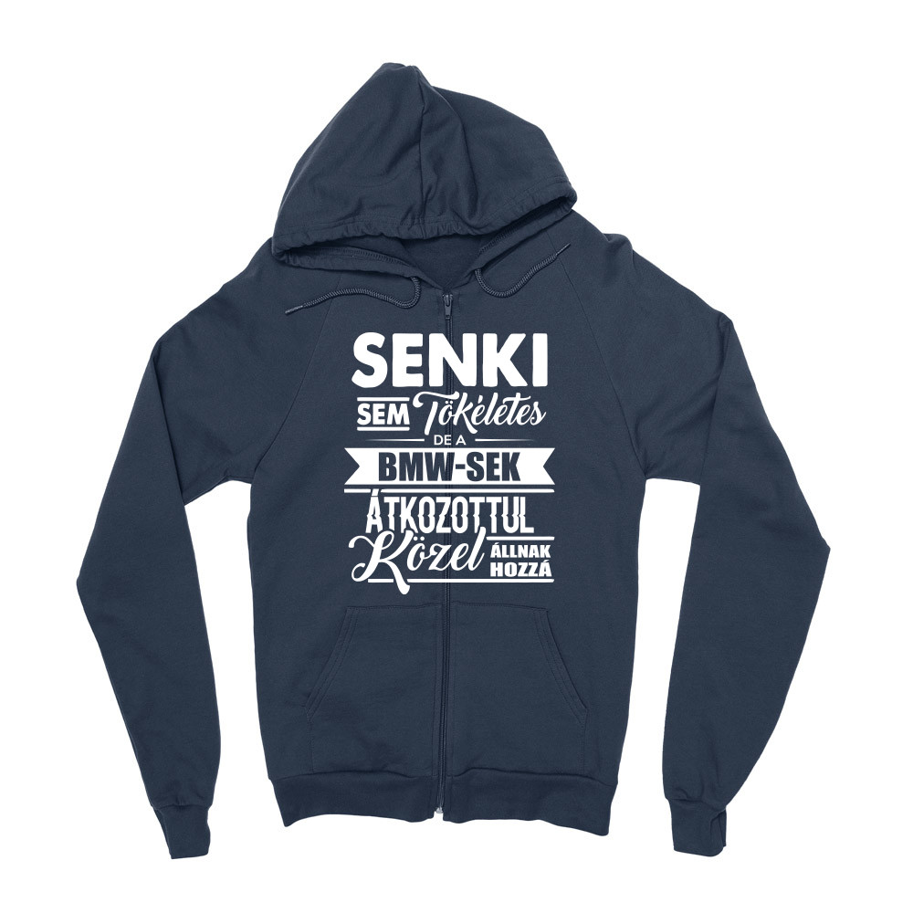 Senki sem tökéletes - BMW Zipzáros Pulóver