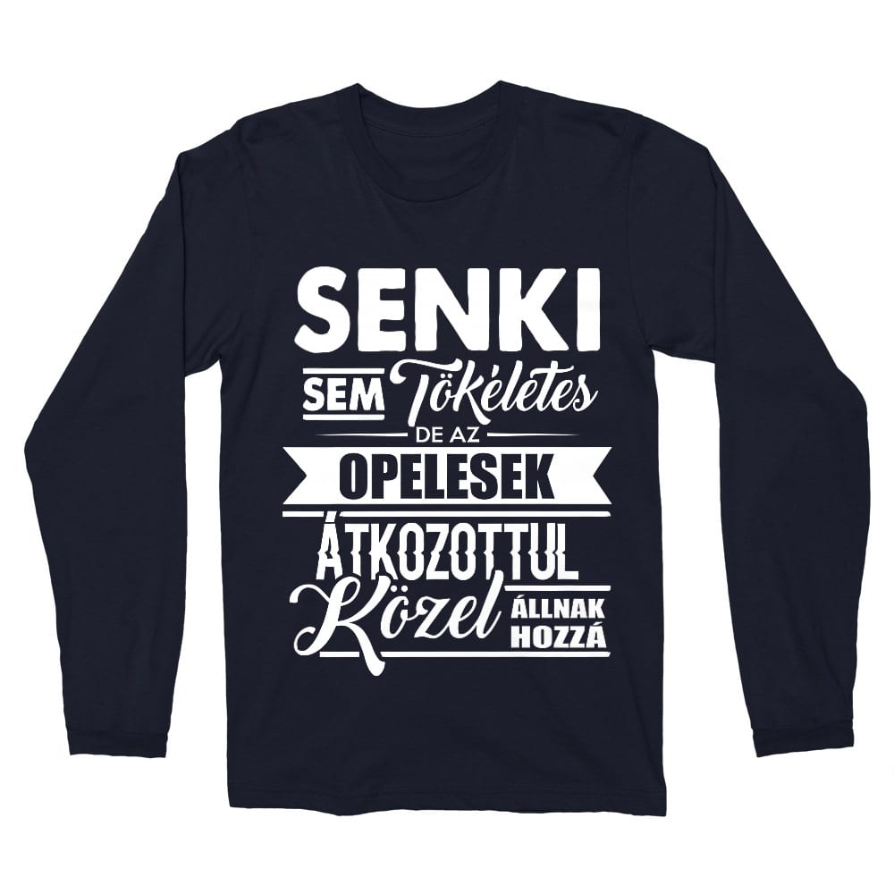 Senki sem tökéletes - Opel Férfi Hosszúujjú Póló