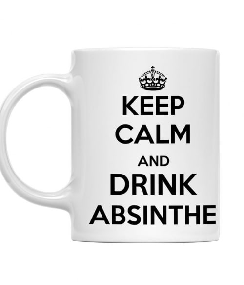 Keep calm and drink Absinthe Abszint Bögre - Hobbi-Érdeklődés