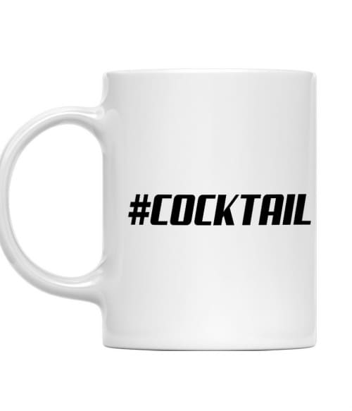 Hashtag Cocktail Koktél Bögre - Koktél
