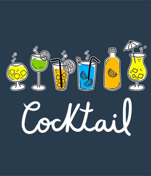 Cocktail Koktél Pólók, Pulóverek, Bögrék - Koktél