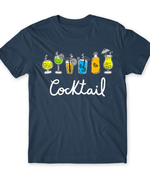 Cocktail Koktél Póló - Koktél