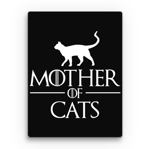 A macskák anyja Cicás Vászonkép - Cicás