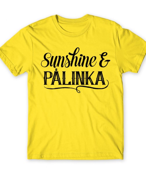 Sunshine & Pálinka Pálinka Férfi Póló - Pálinka