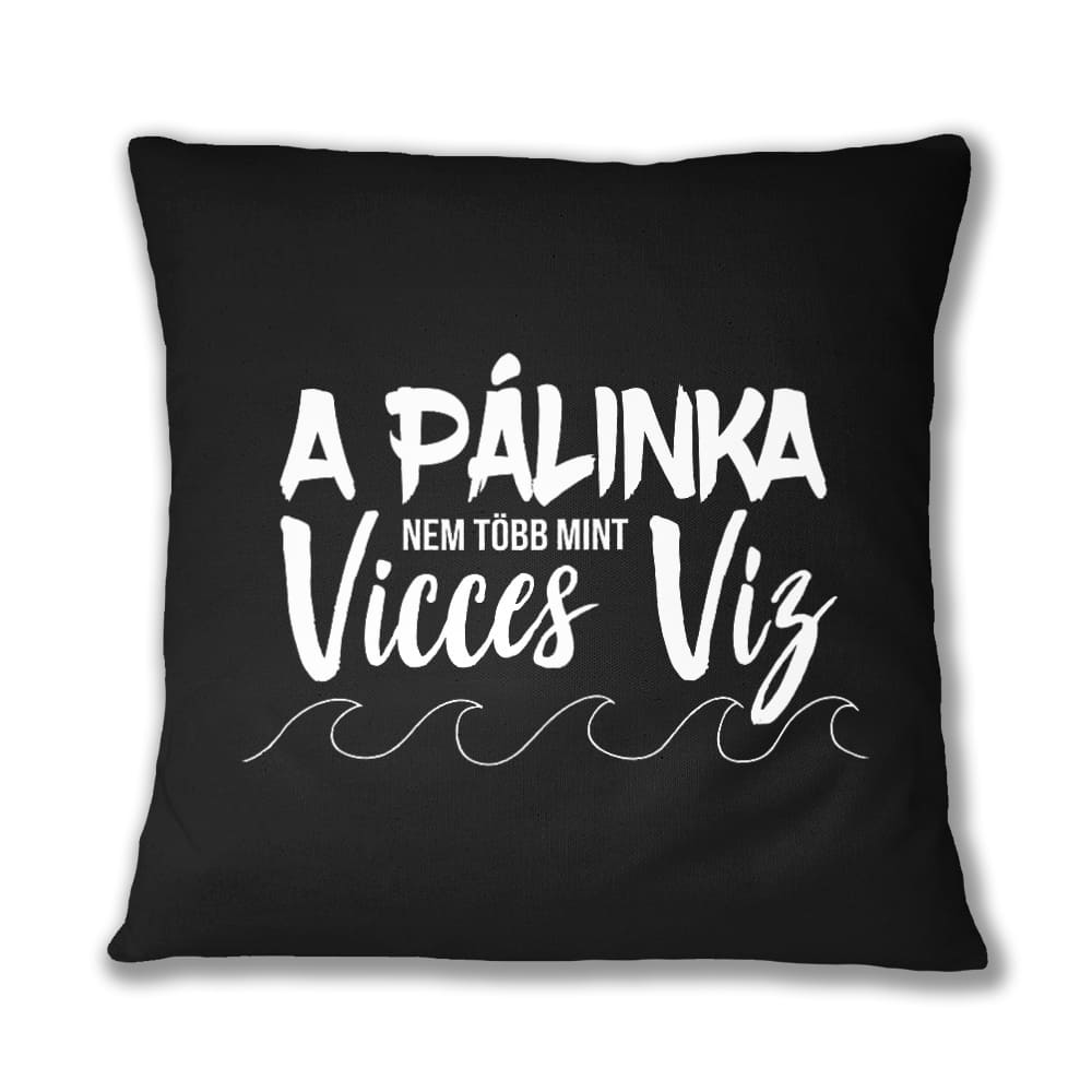 A pálinka nem több mint vicces víz Párnahuzat