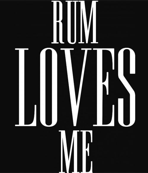 Rum Loves Me Rum Pólók, Pulóverek, Bögrék - Rum