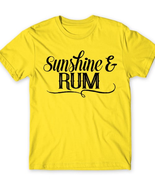 Sunshine & Rum Rum Póló - Rum