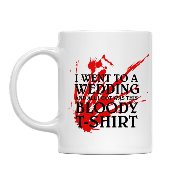 I went to a bloody wedding