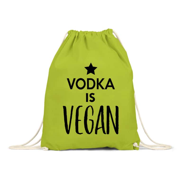 Vodka is vegan