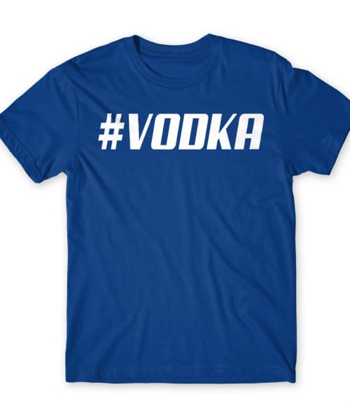 Hashtag Vodka Vodka Férfi Póló - Vodka