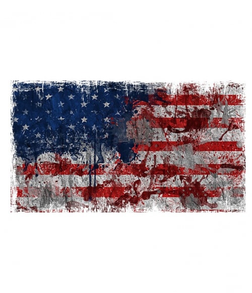 USA zászló Kultúra Pólók, Pulóverek, Bögrék - Zászlós