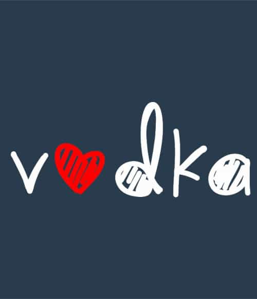 Vodka doodle Vodka Pólók, Pulóverek, Bögrék - Vodka