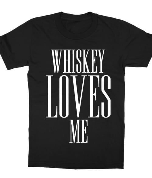 Whiskey Loves Me Whiskey Gyerek Póló - Whiskey