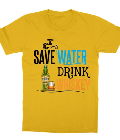 Save water drink Whiskey Whiskey Gyerek Póló - Whiskey