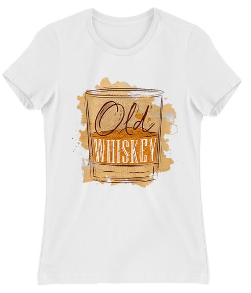 Old Whiskey Whiskey Női Póló - Whiskey